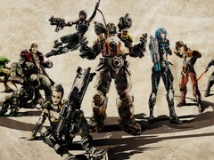 The characters from Quake Champions. (Image source: Bethesda)