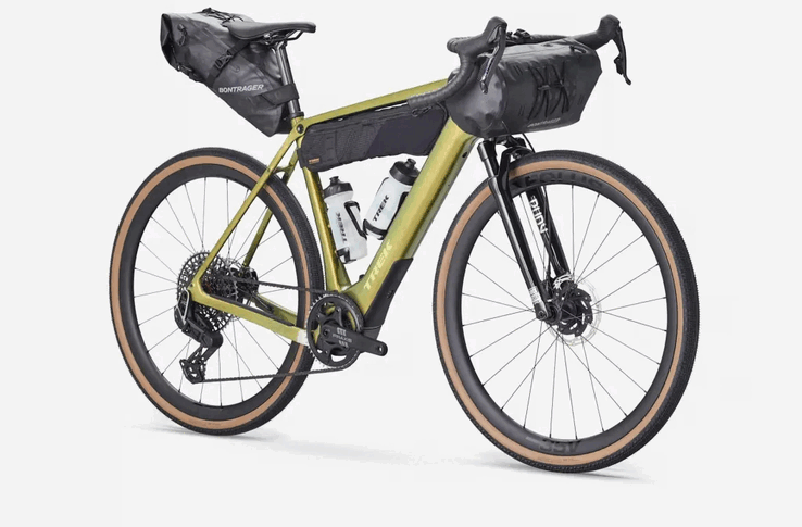 The Trek Checkpoint+ gravel e-bike comes in the SL 5, the SL 6 AXS, and the SL 7 AXS variant options (Image source: Trek)