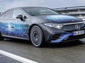 The first EQS with solid-state battery can cover north of 600 miles (Image source: Mercedes)