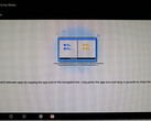 A leaked screenshot that shows the tablet's 