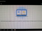 A leaked screenshot that shows the tablet's "productivity mode." (Source: Android Police)