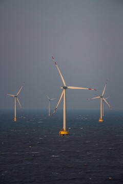 Offshore wind farm. Reference image. (Image source: Pexels)