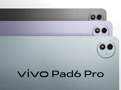 The Vivo Pad6 Pro in its three launch colours.