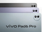 The Vivo Pad6 Pro in its three launch colours.