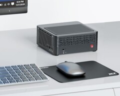 The EliteMini Box X400 is slightly bulkier than your average Intel NUC. (Image Source: MINISFORUM)