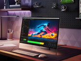 The Yoga AIO i Gen 11 Aura Edition can customise its front-facing lighting for various uses.