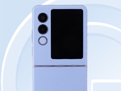 The Nubia Flip 2 looks more like recent Oppo clamshell foldables than its predecessor. (Image source: TENAA)