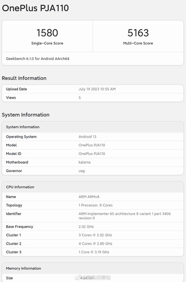 Meanwhile, the "Ace 2 Pro" allegedly pops up on Geekbench. (Source: OnLeaks via MySmartPrice, Geekbench via Digital Chat Station)