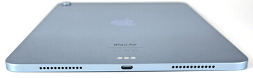 Bottom case side (speaker opening, USB port, speaker opening)
