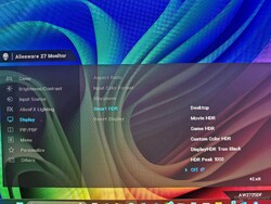 Alienware AW2725DF: HDR presets
