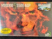 Legendary 3dfx Voodoo 5 5500 AGP video card, sealed retail box in 2023 (Source: eBay)