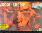 Legendary 3dfx Voodoo 5 5500 AGP video card, sealed retail box in 2023 (Source: eBay)