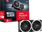 The Radeon RX 7600 features 8 GB of GDDR6 memory. (Source: MSI/Amazon)