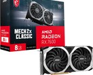 The Radeon RX 7600 features 8 GB of GDDR6 memory. (Source: MSI/Amazon)