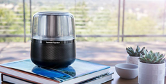 The new Harman Kardon Allure features Amazon&#039;s Alexa. (Source: Harman Kardon)