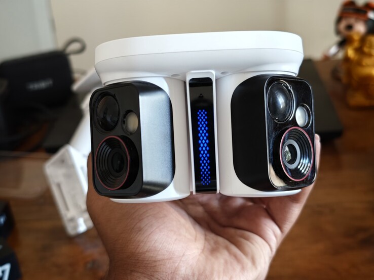 The Baseus X1 Pro security camera has two independent 3K lenses