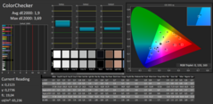 CalMAN ColorChecker (post calibration)