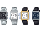 From left to right, Casio MTP-B190D-1BV, MTP-B190D-7BV, MTP-B190GL-7BV, and MTP-B190L-2BV. (Image source: Casio)