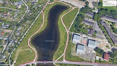 GPS test: trip around a lake