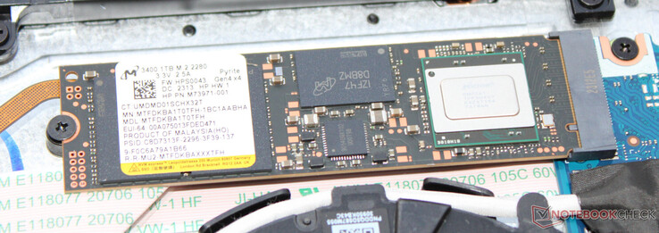 A PCIe 4 SSD acts as the system drive.