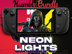 The Neon Lights collection from Humble Bundle will expire on April 23, 2025 (Image source: Steam and Humble Bundle - edited)