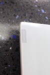 The Lenovo logo etched into the back glass