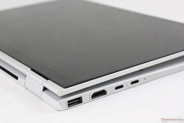 Tablet mode is easier to use than on the older x360 1030 G4 due to the smaller size and lighter weight