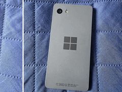 The unreleased Windows Phone has a single rear camera.