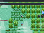 PokeDaisy playing a Pokémon game with extra screen overlays