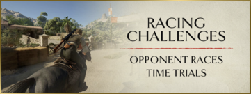 Players can visit specific contacts to initiate different race types : Circuit Races, Road Sprints, Time Trials, and Horse Races.(image source: Hangar 13)