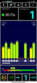 GPS Test outdoors