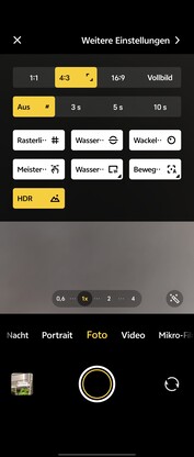 Quick setting toggles
