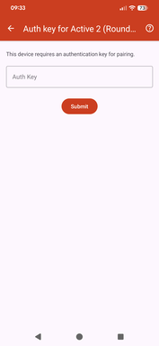 But it needs an authentication token