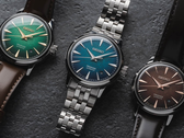 The Seiko Presage Cocktail Time HCB001J1, HCB002J1, and HCB003J1.