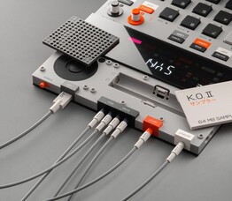 The KO II has in-built mic, speaker, several I/O options and battery power (Image Source: Teenage Engineering)