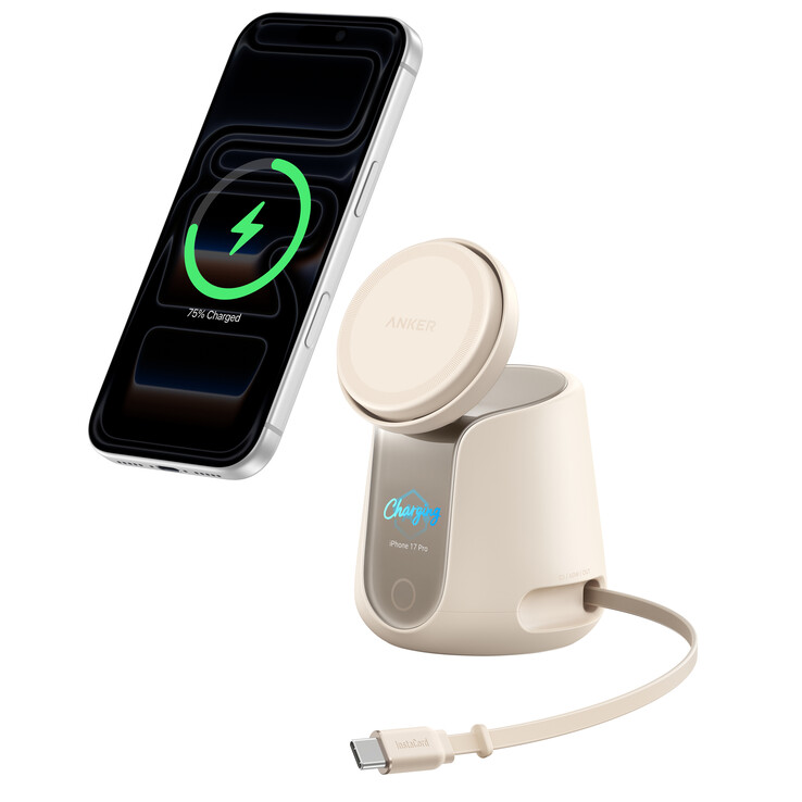 The white color option of the charging stand