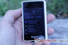 The T1 Mini easily fits in the palm of a hand.