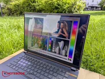 Slanted view outdoors