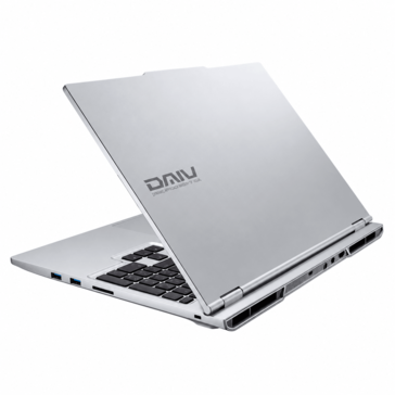 Daiv Z6 laptop rear design