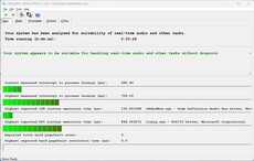 Maximum latency after 10 seconds of Prime95