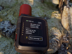 The inReach Mini 3 series weighs less than 125 g per unit. (Image source: Garmin - edited)