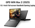GPD has upgraded the Win Max 2 in more areas than just its APU. (Image source: GPD)
