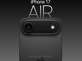 iPhone 17 Air render. (Image Source: Lukosis)