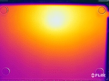 Surface temperatures - bottom (stress test)