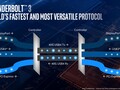Thunderbolt 3 could very well be the USB 4 of the future. (Source: Intel)