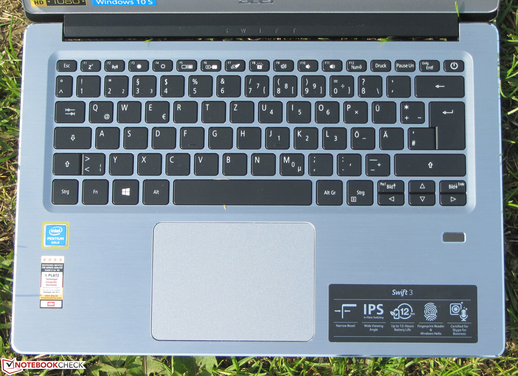 Notebookcheck acer swift 3 discount