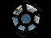 An image showing the cupola inside the ISS.