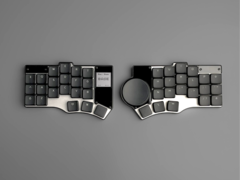 Beekeeb Toucan low profile wireless ergonomic keyboard