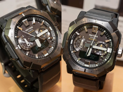 In-person images for the new Casio Pro Trek PRW-B1000-1 (pictured). (Image source: @geesgshock on Instagram)