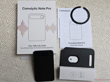 The scope of delivery also includes a magnetic ring and a magnetic protective cover.